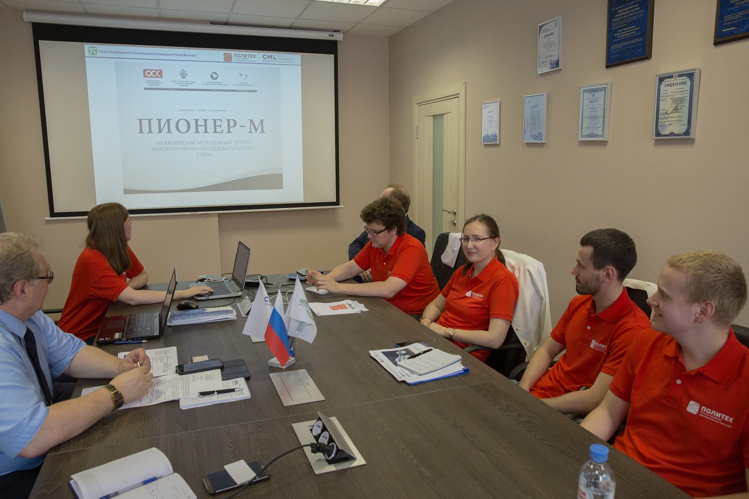 Студенты ИППТ СПбПУ - участники проекта "Пионер-М"