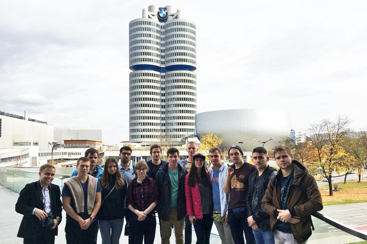 Время технических инноваций: как лучшие студенты магистратуры ИППТ СПбПУ провели неделю в Мюнхене