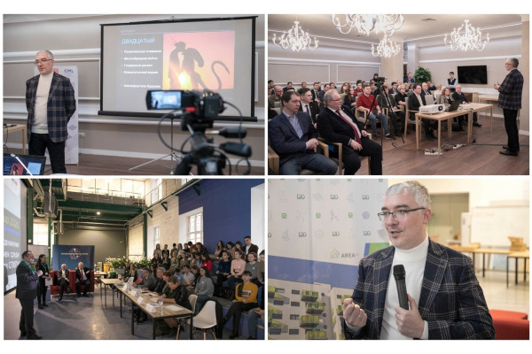 Дмитрий Песков с рабочим визитом посетил СПбПУ и прочитал лекцию о государственной технологической политике